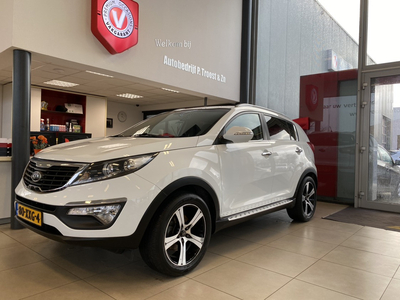 KIA SPORTAGE 1.6 GDI X-ecutive Plus Pack,Climate&Cruisecontrol,Half Leder,Trekhaak,Achteruitrijsensoren,Treeplankset,Bluetooth met Spraakbediening,Aux Ipod Usb Aansluiting,17 Inch Lmv