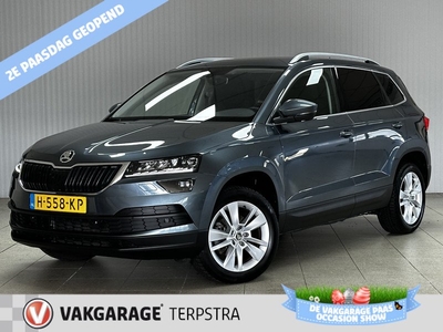 Škoda Karoq 1.5 TSI ACT Business Edition /Apple + Android /Trekhaak /LED Koplampen /Navi /Climat /Cruise /Elek. pakket /Bluetooth /Armsteun /Isofix /Regensensor /PDC V+A /Extra getint glas /17