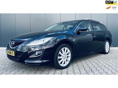 Mazda 6 Sportbreak 2.0 TS Airco Cruise Leder Trekhaak PDC