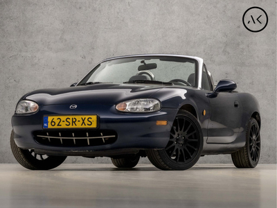 Mazda MX-5 1.8i Sport 141Pk (YOUNGTIMER, HARDTOP, LEDEREN SPORTSTOELEN, ELEK RAMEN, ZWART HEMEL, LM VELGEN, NIEUWSTAAT)