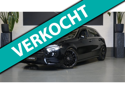 Mercedes-Benz A-klasse A250 AMG AUTOMAAT-ACC-AMBIANCE-BURMESTER-CAMERA-HEADUP-KEYLESS-MBUX-MULTIBEAM-NAVIGATIE-PANORAMA VERKOCHT