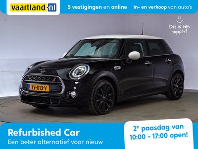 MINI Cooper S 2.0 192pk Aut. 5-drs [ Head-up Leder Navi prof. LED ]