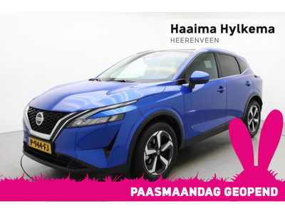 Nissan Qashqai 1.3 Mild-Hybrid N-Connecta 1650 kg trekgewicht! | 158pk Navigatie | Panoramadak | Climate Control | Camera | Key-Less entry en Start | Elektrische Achterklep