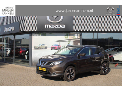 Nissan Qashqai 1.6 Tekna 163PK , Trekhaak, Navi, 360 Camera, Pano.Dak, LMV 18 Inch, Clima, Cruise, Bluetooth, PDC, LKA, Stoelverwarming