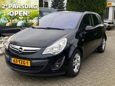 Opel Corsa 1.3 CDTI 2012 Facelift 5-Deurs Zwart Trekhaak