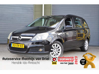 Opel Zafira 1.8 Temptation, Parkeersensoren, Trekhaak, Airco en Cruise-Control.