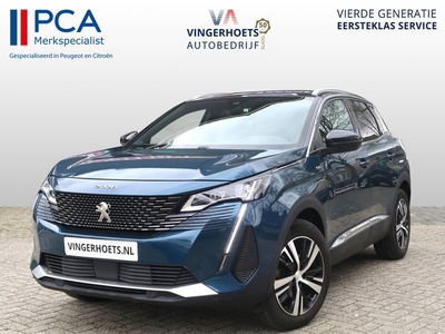 Peugeot 3008 130 Pk Benzine *** AUTOMAAT * GT * Navigatie * Trekhaak * Alcantara Leder bekleding * Parkeer Camera * Dodehoek Bewaking * Full Led Verlichting * Keyless Entree & Start * Stoelverwarming *