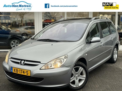 Peugeot 307 SW 2.0 16V 136pk AUTOMAAT,Clima,Panodak,Lmv,Radio/cd!