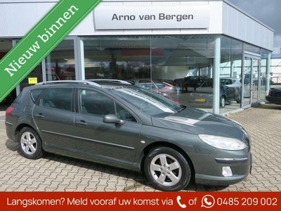 Peugeot 407 SW 2.0-16V ST Pack Business, clima, cruisecontrol, panoramadak, navi, trekhaak, afkomstig van 2e eigenaar !