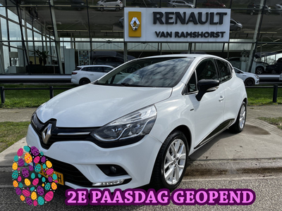 Renault Clio 0.9 TCe Limited / 1e eigenaar / 16'' LMV / PDC A / Keyless / Airco / Elek Ramen V+A / Elek Spiegels / 2e Paasdag open 10-17.00 uur