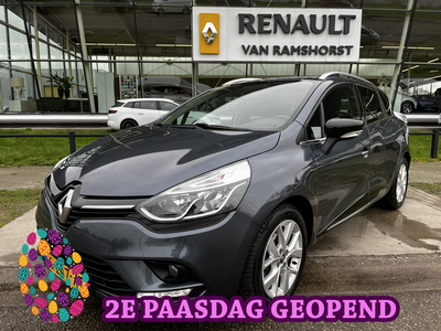 Renault Clio Estate 0.9 TCe Limited / 1e eigenaar / Apple Carplay - Android Auto / Keyless / Armsteun / 16'' LMV /