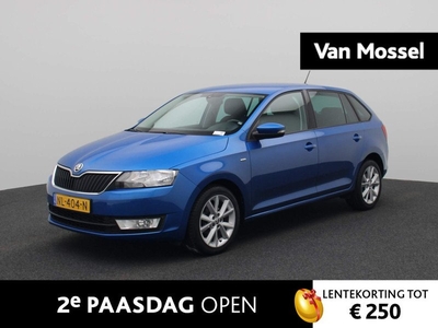 Skoda Rapid Spaceback 1.2 TSI Greentech Drive | TREKHAAK | NAVIGATIE | CLIMATE CONTROL | PARKEERSENSOREN ACHTER | STOELVERWARMING | CRUISE CONTROL | LICHTMETALEN VELGEN |