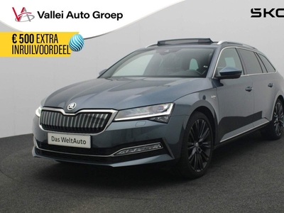 Skoda Superb Combi 1.4 TSI 218PK DSG iV Laurin & Klement | Pano | Leer | Trekhaak | DCC | Matrix LED | 360 camera | 19 inch