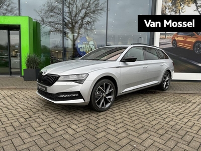 Skoda Superb Combi 1.5 TSI ACT Sportline Business 150PK AUTOMAAT | Panoramadak | Trekhaak | 19