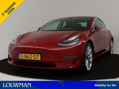 Tesla Model 3 Long Range 351pk | Vierwielaandrijving | Panoramadak | Leder | Autopilot | Dodehoek Detector | Inclusief 12 Maanden Bovag Garantie