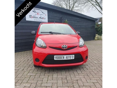 Toyota Aygo 1.0 VVT-i red