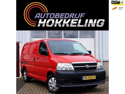 Toyota HiAce 2.5 D-4D KWB Comfort: 3-ZITS = 1e EIGENAAR !!