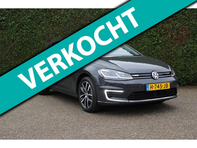 Volkswagen E-Golf E-DITION vol opties dynaudio/keyless/lichtpakket