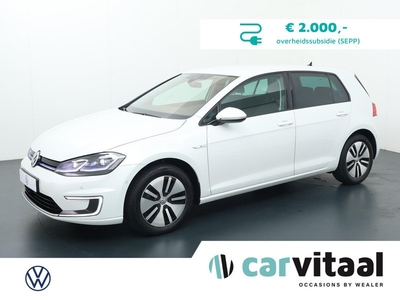 Volkswagen e-Golf e-Golf | 136 PK | LED verlichting | Apple CarPlay / Android Auto | Parkeerassistent |