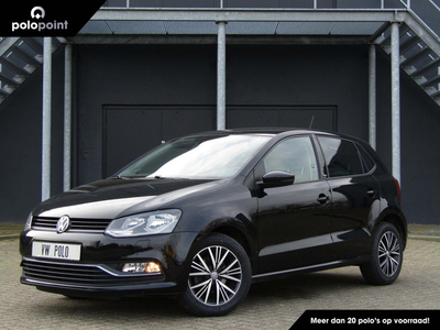 Volkswagen POLO 1.0 60PK ALLSTAR | * PARKEERSENSOREN * STOELVERWARMING * BUITENSPIEGELS VERWARMBAAR * AUTOMATISCHE AIRCO *