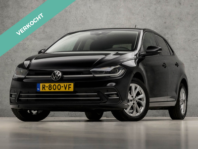 Volkswagen Polo 1.0 TSI Sport Automaat (GRILLE VERLICHT, DIGITAL COCKPIT, APPLE CARPLAY, GROOT NAVI, SFEERVERLICHTING, MATRIX LED KOPLAMPEN, STOELVERWARMING, SPORTSTOELEN, CAMERA, DYNAMISCHE KNIPPERLICHTEN, ADAPTIVE CRUIS