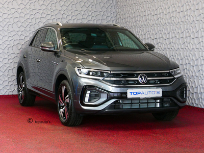 Volkswagen T-Roc 1.5 TSI 150PK R-LINE EVO IQ LIGHT ALCANTARA ELEK.KLEP CARPLAY STOEL/STUUR VERW. 18