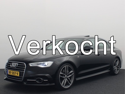 Audi A6 Limousine 2.0 TFSI 252PK Sport Edition S-LINE / SCHUIFDAK / TREKHAAK / XENON / KEYLESS / CAMERA / BOSE / ACC / COGNAC LEDER