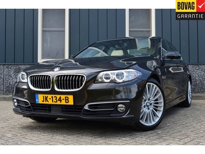 BMW 5 Serie 528i Luxury Edition Rijklaarprijs-Garantie Leder interieur Navigatie Xenon Head-Up