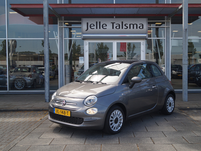 FIAT 500 1.2 69pk Lounge│15'' velgen│Cruise│Apple/Android CarPlay│Panoramadak