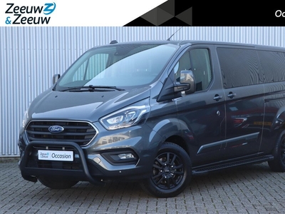 Ford Transit Custom 320 2.0 TDCI L2H1 Platinum Edition DC Automaat | Trekhaak | Achteruitrijcamera | Dodehoek Detectie | Bi-Xenon koplampen | Navigatie | Stoelverwarming |