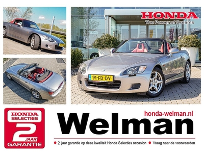 Honda S2000 2.0i VTEC - ROADSTER - ORIG. NL AUTO - 1e EIGENAAR