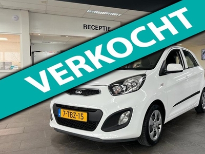 Kia Picanto 1.2 CVVT ISG Comfort Pack 5-deurs airco elektrische ramen cruise controle usb aux dealer onderhouden