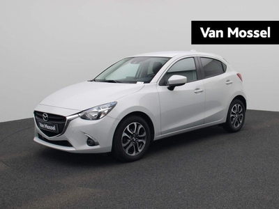 Mazda 2 1.5 Skyactiv-G SkyLease GT | Navigatie | Climate control | Camera | Parkeer sensoren | LMV | Stoel verwarming | lage km stand