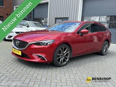 Mazda 6 Sportbreak 2.0 SkyActiv-G 165 GT-M Leer Navi HUD 19 inch Camera Bose