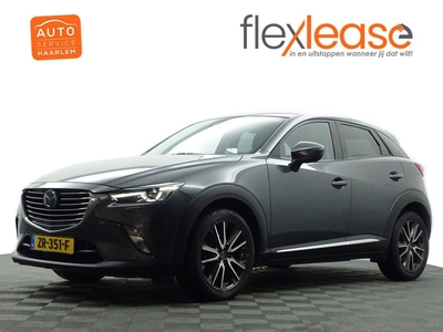 Mazda CX-3 2.0 SkyActiv-G 120 GT-line Aut- Xenon Led, Camera, Bose Audio, Head Up, Leder Sport interieur, Park Assist