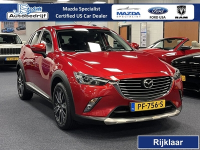 Mazda CX-3 2.0 SkyActiv-G GT-M 120PK Navi Leder Cruise DAB+ Camera 18inch