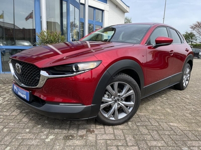 Mazda CX-30 2.0 e-SkyActiv-G M Hybrid Comfort | Automaat, Parkeersensoren V+A + Camera, Navigatie, Head-Up Display, Apple CarPlay/Android Auto, zeer luxe!