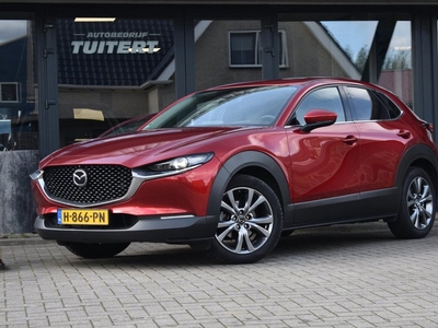 Mazda CX-30 2.0 e-SkyActiv-X M Hybrid Luxury | AFN. TREKHAAK | 360 CAMERA | LEDER | HEAD UP DISPLAY | STOELVERWARMING