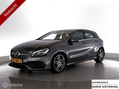 Mercedes A-klasse 180 Automaat Business Solution AMG led|leer|cam|nav|lmv18