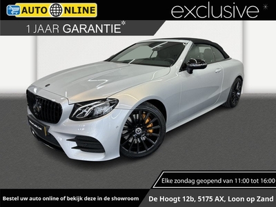 Mercedes-Benz E-klasse Cabrio 350 Premium Plus✅Sfeerverlichting✅Trekhaak✅AMG-Line✅Stoelverwarming✅Virtual Cockpit✅Nekverwarming✅