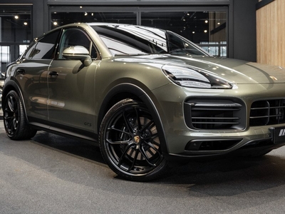 Porsche Cayenne Coupé GTS PTS Burmester Sportuitlaat Luchtvering Exclusive Manufaktur Achteras ACC LED-Matrix Keyless Surroundview