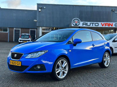 SEAT IBIZA 1.4 Sport 86PK*UNIEK RS Blauw *Cruise Cr*Clima*Elek.pak*17 Lmv