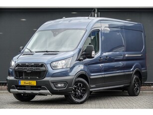 Ford Transit L3H2 170Pk Trail 2x Deur Chrome Blue