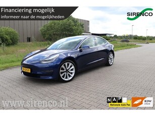 Tesla Model 3 Long Range 75 kWh leder autopiliot full self