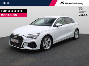 Audi A3 Sportback 30 TFSI/110PK S edition · Leder/Stof · LED · Lane assist · TOPDEAL