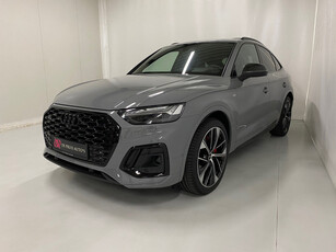 Audi Q5 Sportback 55 TFSI e Competition S line Luchtv Carbon Diamondstichleder Pano B&O Matrix ACC 21inch Head-up Trekhaak