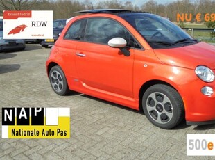 Fiat 500 E-Sunroof- Prijspakker-6950,-Na Subsidie- Rijklaar