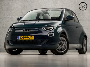 Fiat 500C Cabrio Icon 42 kWh (NAP, GROOT NAVI, CLIMATE, CRUISE, LED XENON, SPORTSTUUR, NIEUWE APK, NIEUWSTAAT)