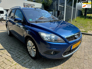 Ford Focus Wagon 1.8 Titanium Flexi Fuel clima, elec pakket, alu wielen, getint glas navigatie, 106029 km, nwe apk, rijklaarprijs