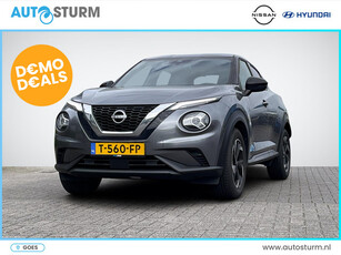 Nissan Juke 1.0 DIG-T N-Connecta | Apple Carplay/Android Auto | Cruise & Climate Control | Keyless Entry | LED Koplampen | Rijklaarprijs!